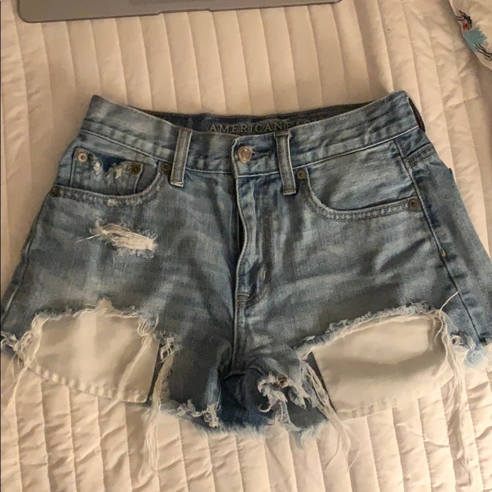Vintage music festival style shorts